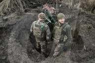 Mortar unit of Ukraine’s Khyzhak Patrol Police Special Unit