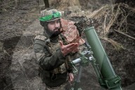 Mortar unit of Ukraine’s Khyzhak Patrol Police Special Unit