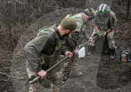 Mortar unit of Ukraine’s Khyzhak Patrol Police Special Unit