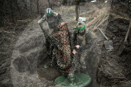 Mortar unit of Ukraine’s Khyzhak Patrol Police Special Unit