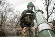 Mortar unit of Ukraine’s Khyzhak Patrol Police Special Unit
