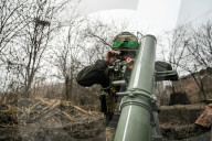 Mortar unit of Ukraine’s Khyzhak Patrol Police Special Unit