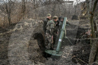 Mortar unit of Ukraine’s Khyzhak Patrol Police Special Unit