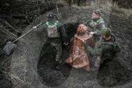 Mortar unit of Ukraine’s Khyzhak Patrol Police Special Unit