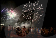 New Years Eve Fireworks on Khao Lak Beach