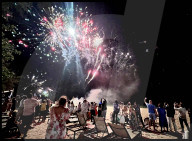 New Years Eve Fireworks on Khao Lak Beach