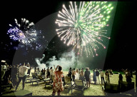 New Years Eve Fireworks on Khao Lak Beach