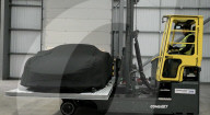 Secure luxury car storage facility even owners can't enter