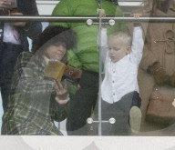 Mike and Zara Tindall at Cheltenham New Year's Day races