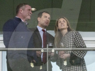 Mike and Zara Tindall at Cheltenham New Year's Day races