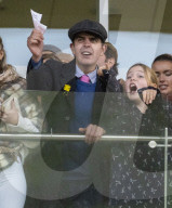 Mike and Zara Tindall at Cheltenham New Year's Day races