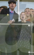 Mike and Zara Tindall at Cheltenham New Year's Day races