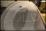 Cold weather in the UK