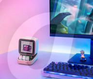 Enceinte Bluetooth qui intègre un jeu de pixels animés