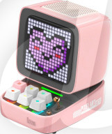 Enceinte Bluetooth qui intègre un jeu de pixels animés