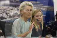 Migranti - Ursula von der Leyen e Giorgia Meloni in visita sull&#x2019;isola di Lampedusa
Migranti - Ursula von der Leyen e Giorgia Meloni in visita sull&#x2019;isola di Lampedusa