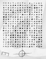 Zodiac killer cryptogram