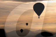 Raduno di mongolfiere dell\'Epifania a Mondovi