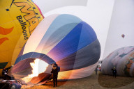 Raduno di mongolfiere dell\'Epifania a Mondovi