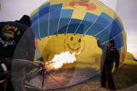 Raduno di mongolfiere dell\'Epifania a Mondovi