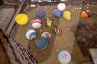 Raduno di mongolfiere dell\'Epifania a Mondovi