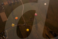 Raduno di mongolfiere dell\'Epifania a Mondovi