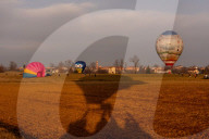 Raduno di mongolfiere dell\'Epifania a Mondovi
