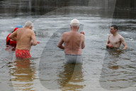 Epiphany celebration in Kyiv’s Hidropark