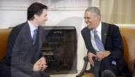 Obama welcomes Justin Trudeau of Canada