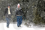 Snows blankets the US Midwest 