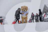 'It makes you feel like a kid again': snowed in at Britain's highest pub the Tan Hill Inn.