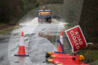 Surrey & Sussex flooding in UK.