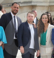 Jonathan Rebboah - Arrivées des députés à l'Assemblée Nationale à Paris