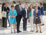 Jonathan Rebboah - Arrivées des députés à l'Assemblée Nationale à Paris