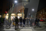 Milano - Manifestazione 'Non si pu&#xf2; morire per un panino' in memoria del rider morto in un incidente stradale
Milano - Manifestazione 'Non si pu&#xf2; morire per un panino' in memoria del rider morto in un incidente stradale