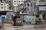 Israeli military raid in West Bank refugee camp