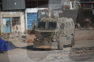 Israeli military raid in West Bank refugee camp