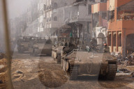 Givaty brigade combats Hamas in Jabalia