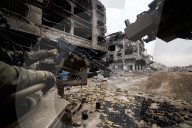 Givaty brigade combats Hamas in Jabalia