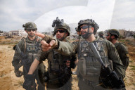 Givaty brigade combats Hamas in Jabalia