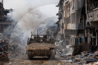 Givaty brigade combats Hamas in Jabalia