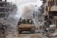 Givaty brigade combats Hamas in Jabalia