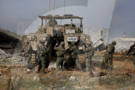 Givaty brigade combats Hamas in Jabalia