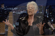 Jamie Lee Curtis does some dirty dancing