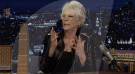 Jamie Lee Curtis does some dirty dancing