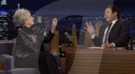 Jamie Lee Curtis does some dirty dancing