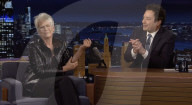 Jamie Lee Curtis does some dirty dancing
