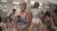 Jamie Lee Curtis does some dirty dancing