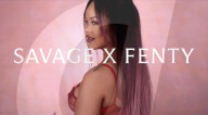 Rihanna pose pour la campagne publicitaire de sa marque de lingerie "Fenty Valentine"
