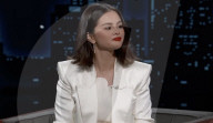 Selena Gomez sur le plateau de l'émission "Jimmy Kimmel Live!" à Los Angeles